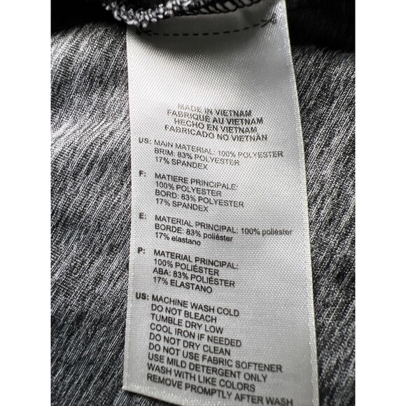 Adidas Racerback Tank Top Womens Medium Gray Pink Trim Climalite - Picture 4 of 8